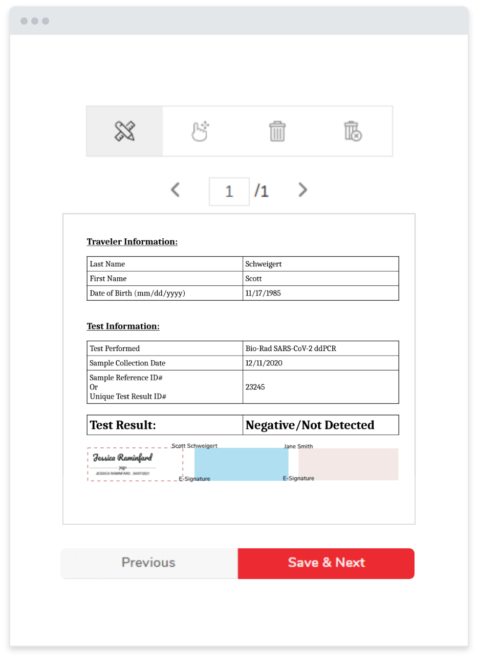 jSign save document