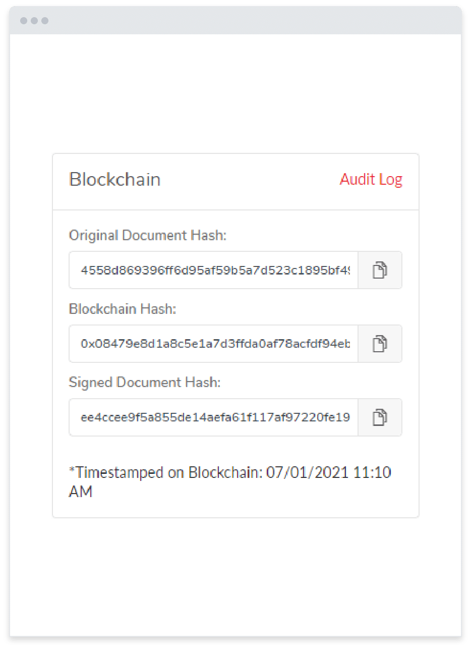 jSign check audit trail