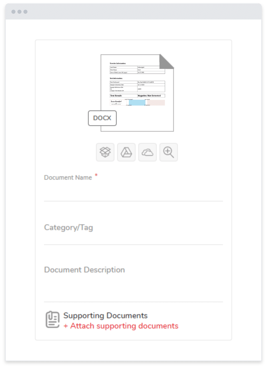 jSign upload documents